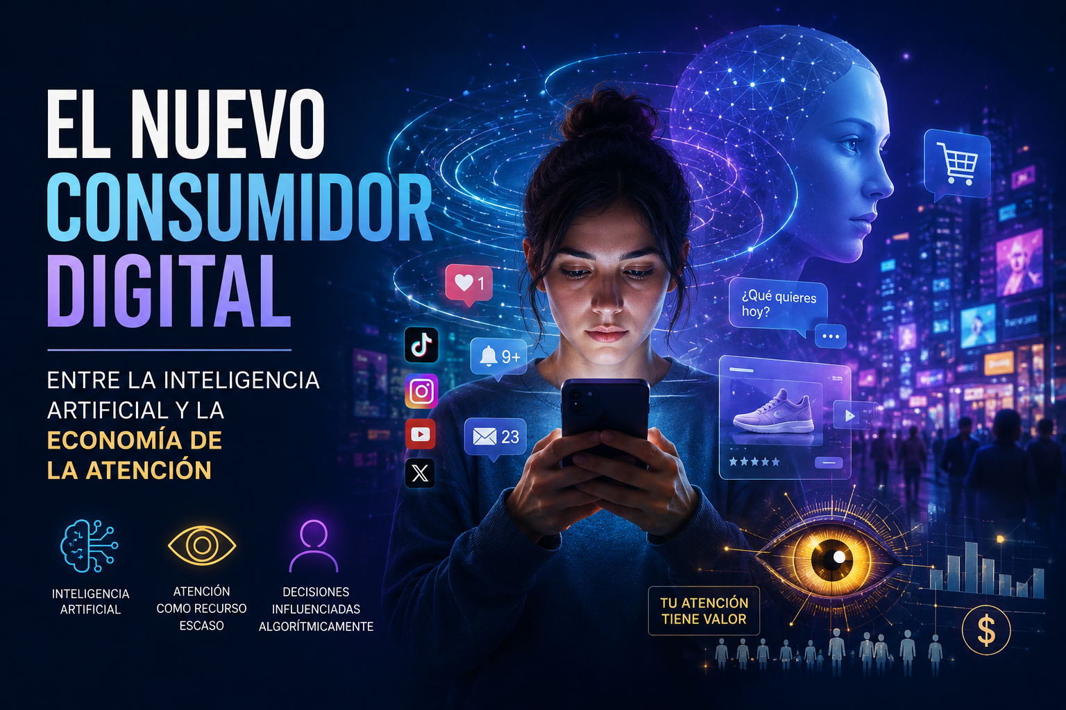 El Nuevo Consumidor Digital Entre la Inteligencia Artificial y la Economía de la Atención
